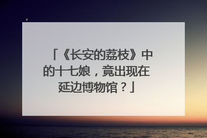 《长安的荔枝》中的十七娘，竟出现在延边博物馆？