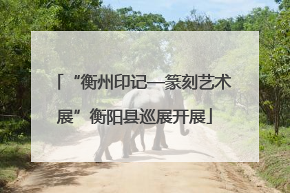 “衡州印记—篆刻艺术展”衡阳县巡展开展