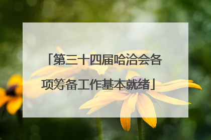 第三十四届哈洽会各项筹备工作基本就绪