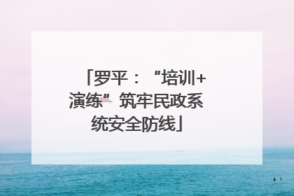 罗平：“培训+演练”筑牢民政系统安全防线