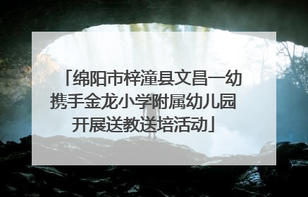 绵阳市梓潼县文昌一幼携手金龙小学附属幼儿园开展送教送培活动