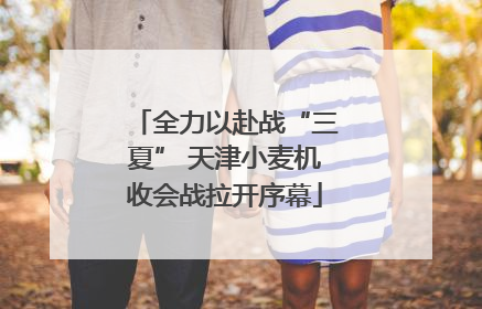 全力以赴战“三夏” 天津小麦机收会战拉开序幕