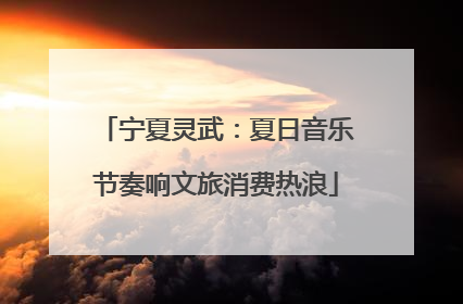 宁夏灵武：夏日音乐节奏响文旅消费热浪