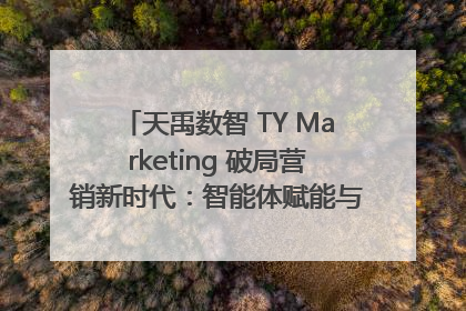 天禹数智 TY Marketing 破局营销新时代：智能体赋能与人才培育双轮驱动