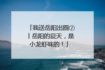 我送岳阳出圈⑦丨岳阳的夏天，是小龙虾味的！