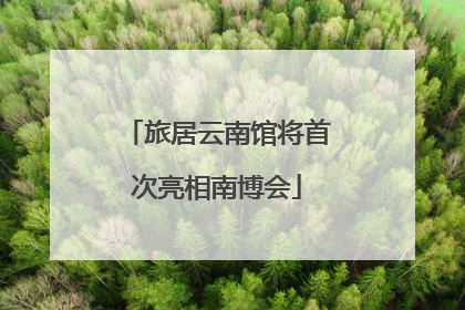 旅居云南馆将首次亮相南博会