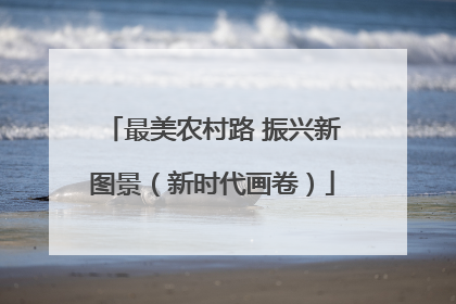 最美农村路 振兴新图景（新时代画卷）