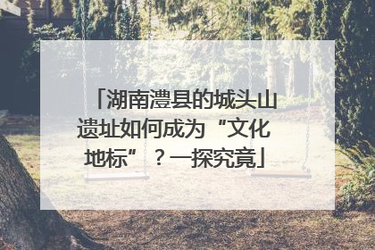 湖南澧县的城头山遗址如何成为“文化地标”？一探究竟