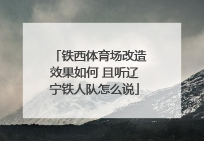 铁西体育场改造效果如何 且听辽宁铁人队怎么说