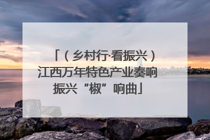 （乡村行·看振兴）江西万年特色产业奏响振兴“椒”响曲