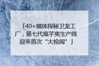 40+媒体探秘卫龙工厂，第七代魔芋爽生产线迎来首次“大检阅”